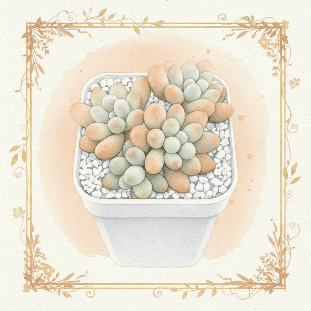 Pachyphytum ‘Sweet Dumpling’ | 湯圓 - art twin