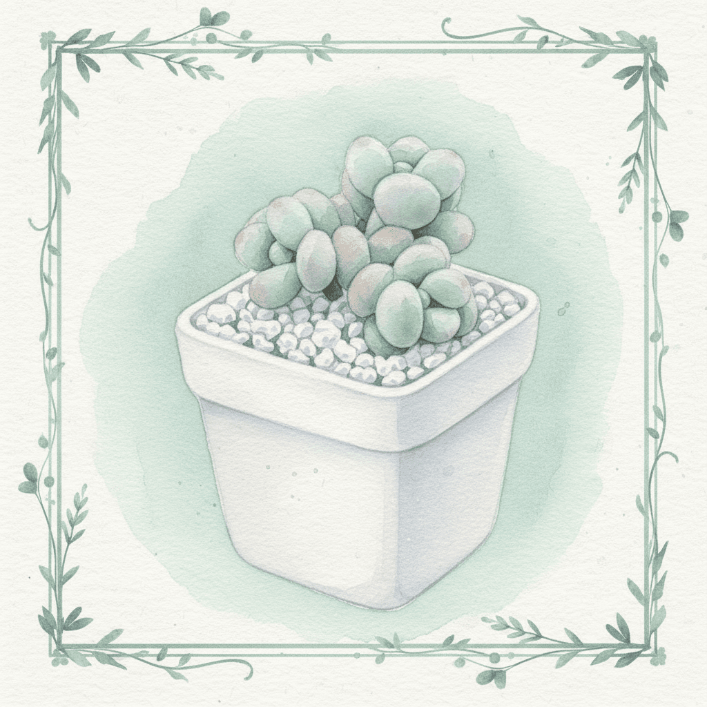 Pachyphytum ‘Cheese’ | 奶酪 - art twin